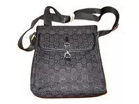 woman gucci discount sac 2013 bon sac it007 gris fonce 22cmx26cmx8cm